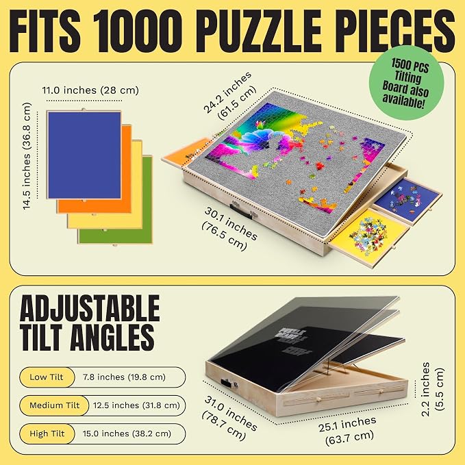 Puzzle Ready Jigsaw Puzzle Table - Image 2