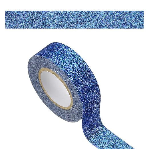 PATIKIL 1 Roll Glitter Paper Washi Tape, Washi Decorative Tape by PATIKIL