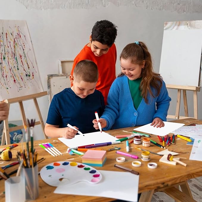 White Board Dry Erase Boards Classroom Pack Mini White Boards 9" x12” Double - Image 6