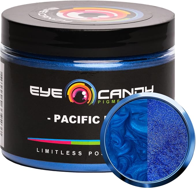 Eye Candy Pigments Premium Blue Mica Powder by EyeCandyPigments