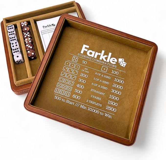 Luck Lab Farkle Dice Tray and Storage Case by LuckLab