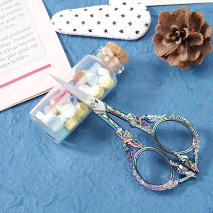 Small Embroidery Scissors with Cover -Cute and Comfortable handles with Sturdy - Image 2