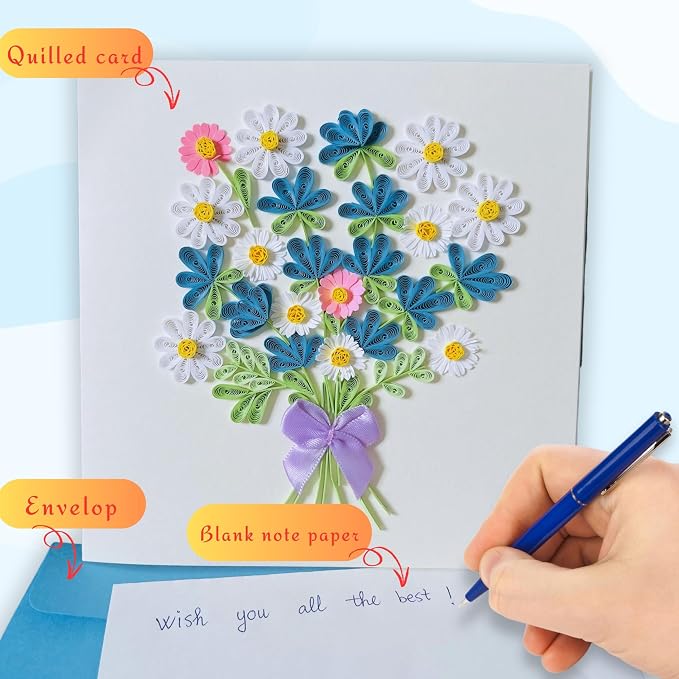 Quilling Cards, handmade card, quilled cards - Image 2