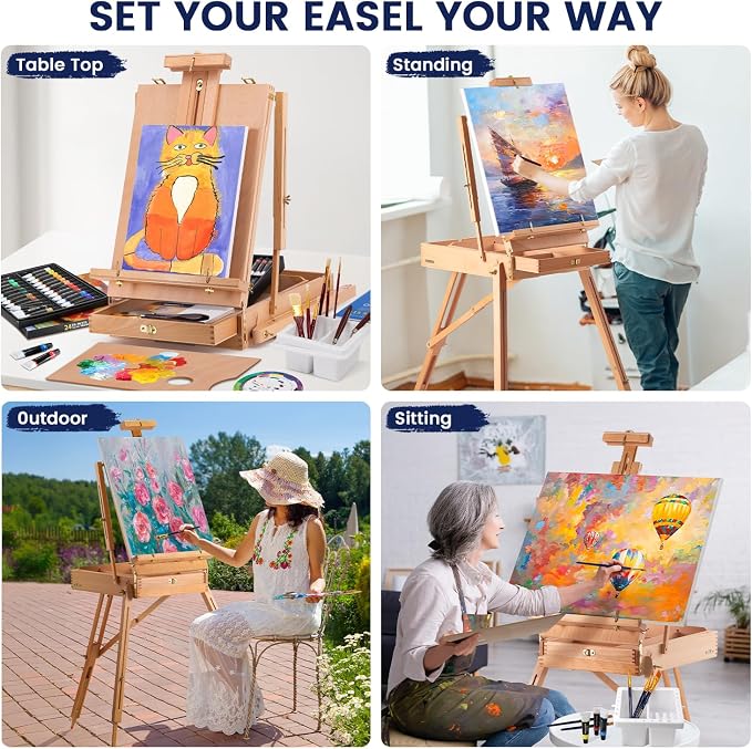 196Pcs Deluxe Artist Painting Set - Image 7