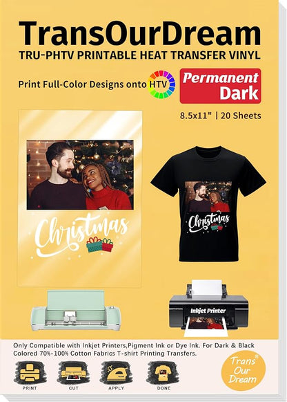 TransOurDream Tru-PHTV Printable Heat Transfer Vinyl by TransOurDream