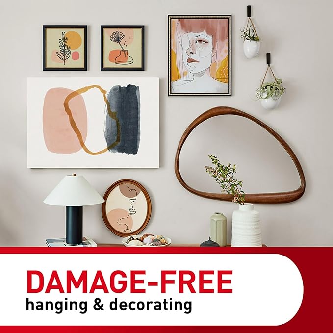 Command Universal Frame Hangers, Damage Free Hanging Picture Hangers, No Tools - Image 6