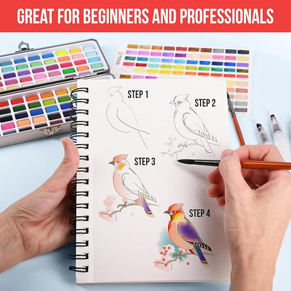 Premium Watercolor Paint Set Bundle - Image 4