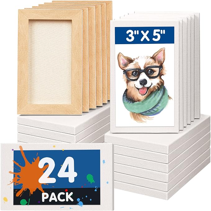 FIXSMITH Mini Stretched Canvas for Painting by FIXSMITH