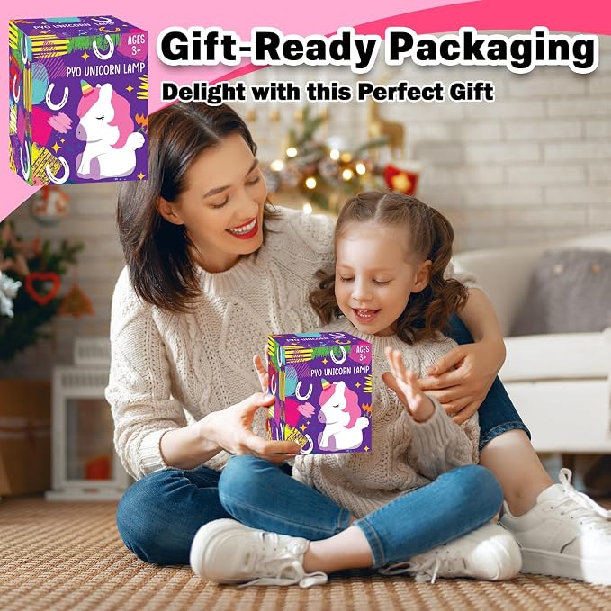 FUNZBO Paint Your Own Unicorn Lamp Kit - Image 7