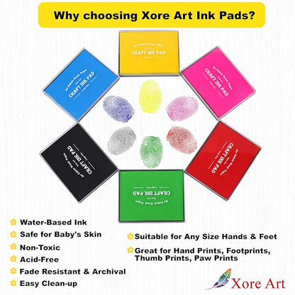 5"x4'' Large Ink Pad Washable Stamp Ink Pad - Image 3