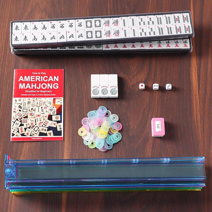 ZGME American Mahjong Set, 166 White Tiles - Image 3