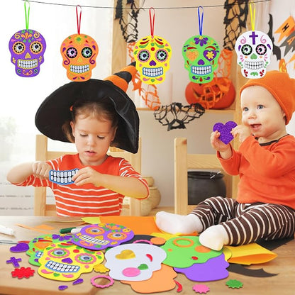 Fennoral 12 Pack Day of The Dead Craft Kits - Image 2