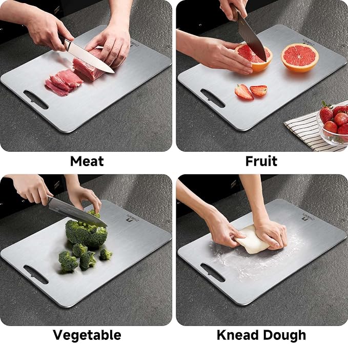 Pure Titanium Cutting Board, Stainless Cutting Boards - Image 7