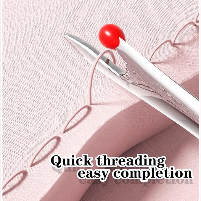 Upgraded 2 in 1 Automatic Needle Threaders Seam Ripper, Quilting Supplies - Image 5