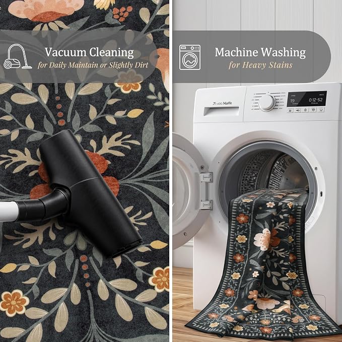 Morebes Washable 8x10 Area Rugs - Image 4