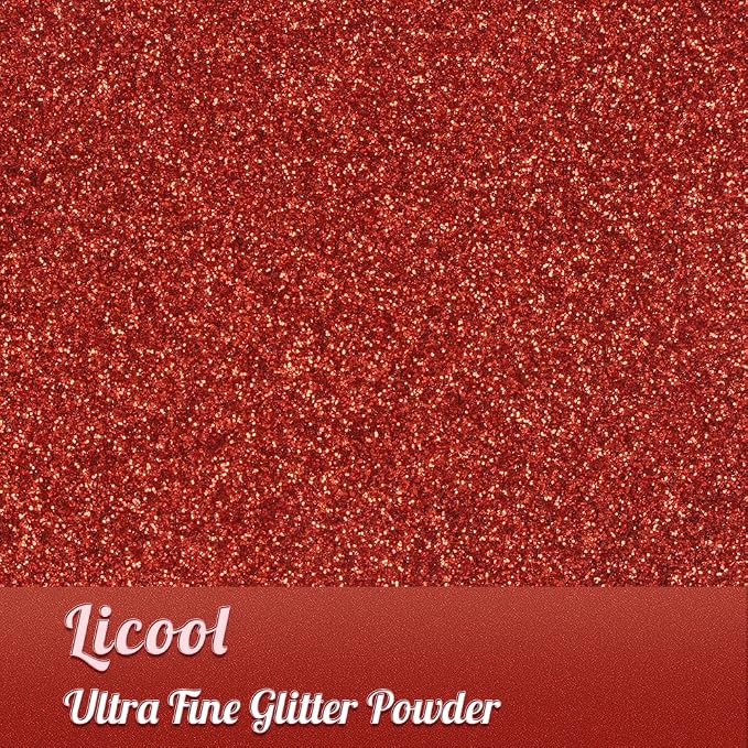 Holographic Fine Glitter, 100g/3.5oz Extra Fine Glitters Powder Packs - Image 2