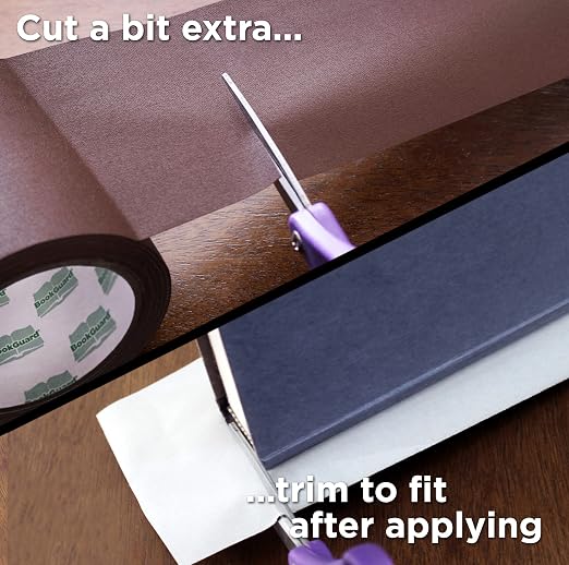 BookGuard 4 inch Premium Bookbinding Repair Cloth Tape, 15 Yard Roll - Image 3