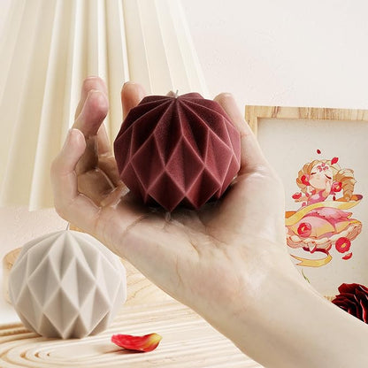 Diamond Ball Mold Ball Candle - Image 3