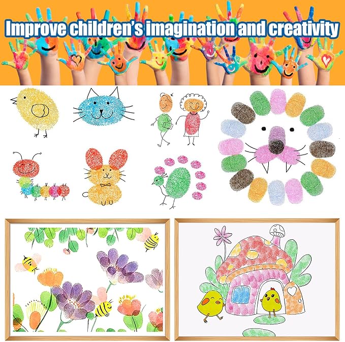 7"x8" Large Ink Pads for Kids - Image 8