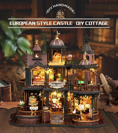 DIY Dollhouse Miniature House Kit, DIY Kit Mini House Model, 1:24 Scale - Image 6