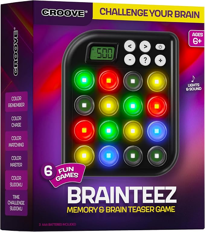 Croove Brain Teasers & Memory Game, 6 Fun Games by Croove