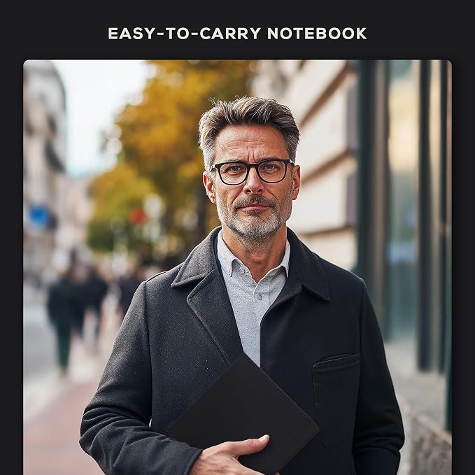 Beechmore Books Square Sketchbook – 8x8 Premium Vegan Leather Bound Large - Image 7