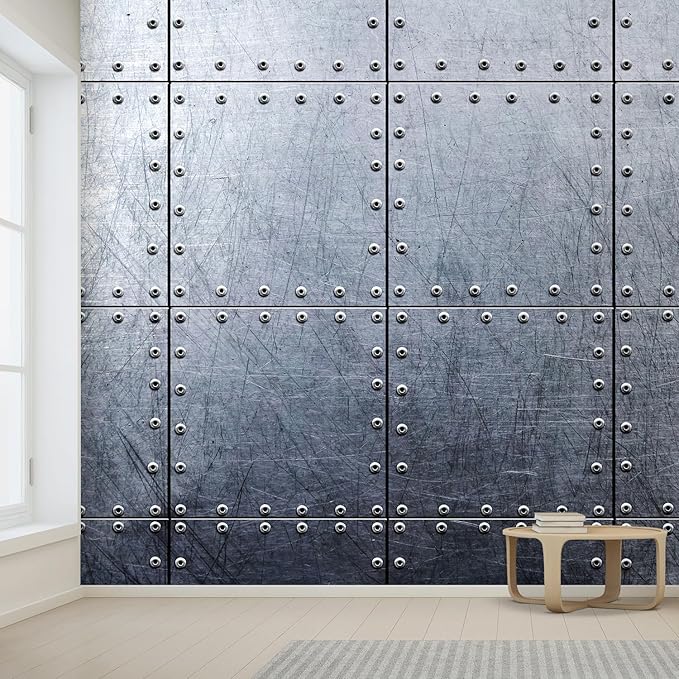 wall26 - Metal Wallpaper Background - Canvas Art Wall Decor - 66x96 inches - Image 2