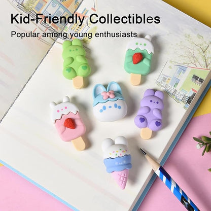 HILAZA 16 Pcs Ice Cream Erasers - Image 7