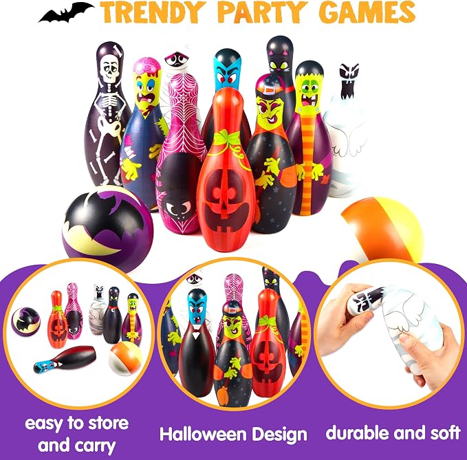 JOYIN Halloween Foam Bowling Set - Image 4
