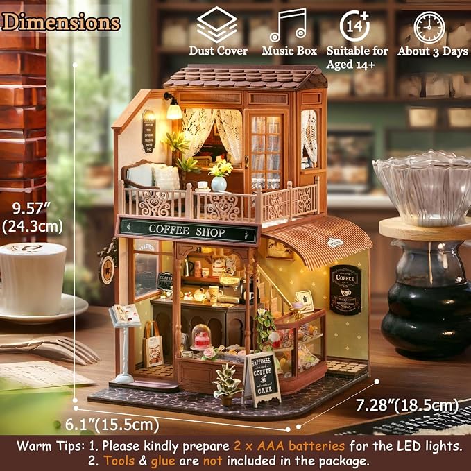 TuKIIE DIY Miniature House Kit - Image 4