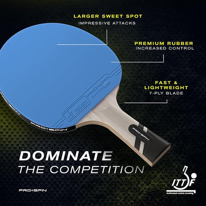 PRO SPIN Ping Pong Paddles - Image 2