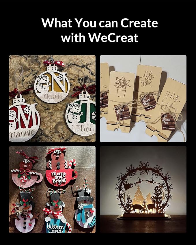 WECREAT Vision 40W Enclosed Laser Cutter and Engraver Machine - Image 8