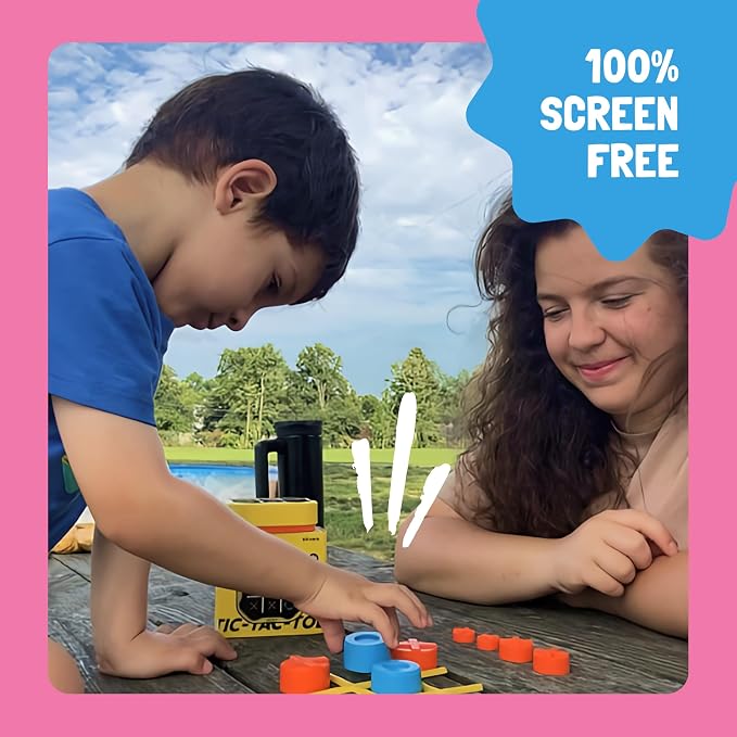 GiiKER Tic Tac Toe Bolt Game, Original 3-in-1 Handheld Puzzle Game, Portable - Image 6