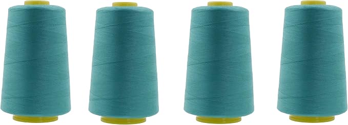 Mandala Crafts 4 Pack of Serger Threads Cones Spools by MandalaCrafts