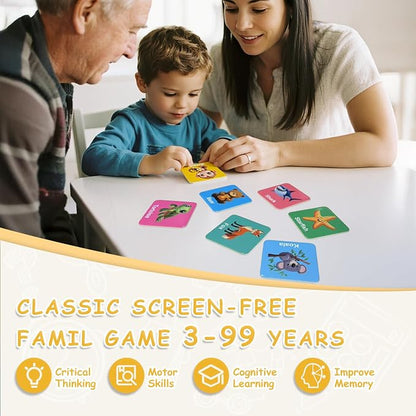 72 PCS Animals Memory Matching Game - Image 3