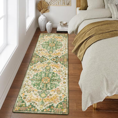 Lahome Bohemian 2x6 Washable Hallway Runner Rug, Kitchen Runner Rugs Non Skid - Image 3