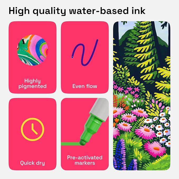 ARTISTRO Vibrant Acrylic Paint Markers - Image 6