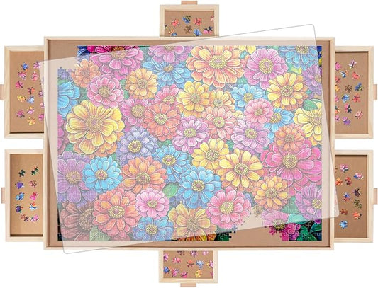 2000 Pieces Rotating Puzzle Board by Unknown