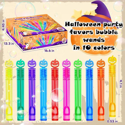 500 Piece Halloween Party Favor Bubbles, Halloween Bubble Wands Bulk - Image 3