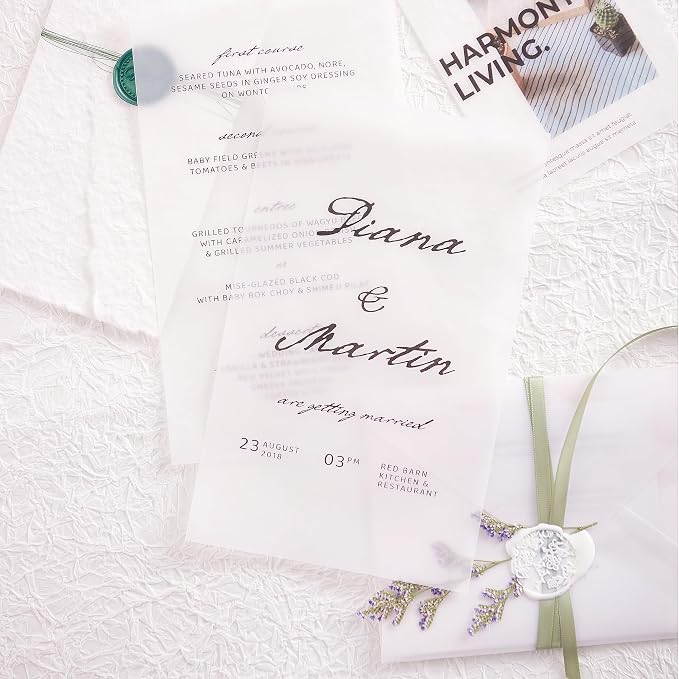 70 Sheets Transparent Vellum Paper - Image 4