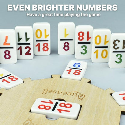 Queensell Mexican Train Dominoes Set - Image 7