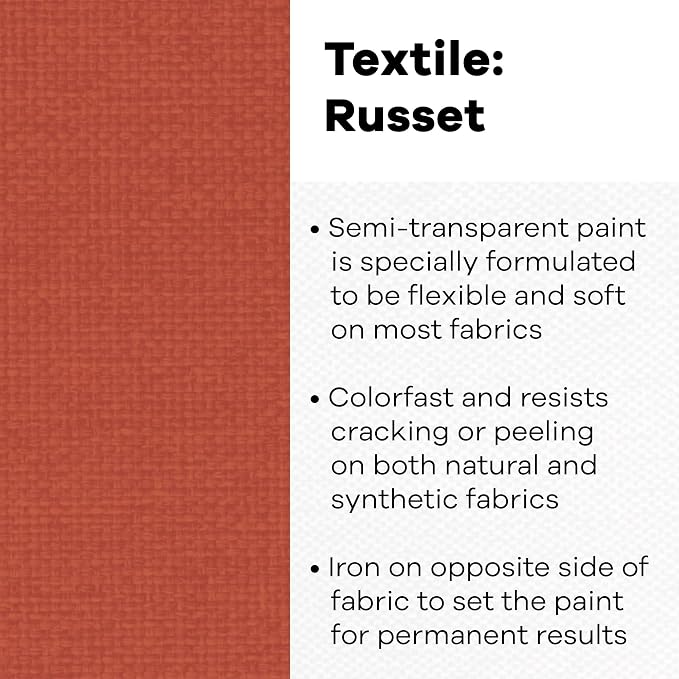 Textile Color Paint Russet - Image 2