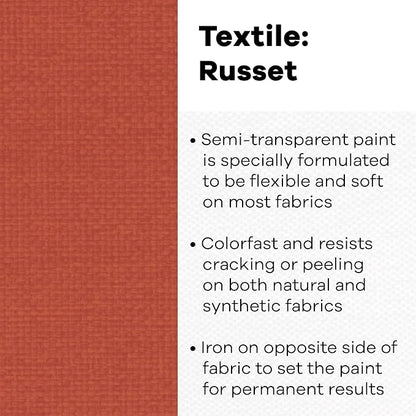 Textile Color Paint Russet - Image 2