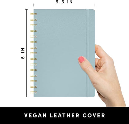 PAPERAGE Lined Spiral Journal Notebook, 160 Pages, Hardcover Journal - Image 2