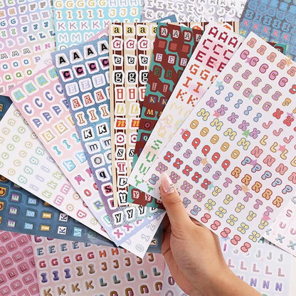 2000+ Pcs Alphabet Sticker for Journaling, Fun & Colorful Craft Letter Stickers - Image 4