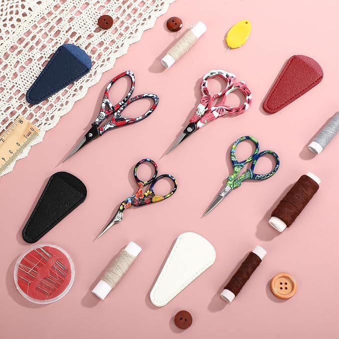 Zhehao 4 Pcs Sewing Embroidery Scissors - Image 5