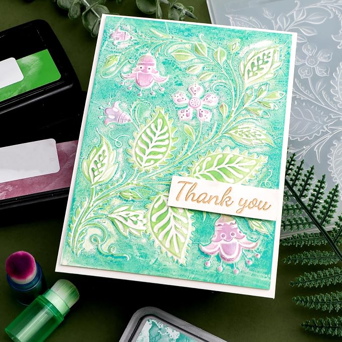 BAOFALI 3D Morning Glory Embossing Folders - Image 3