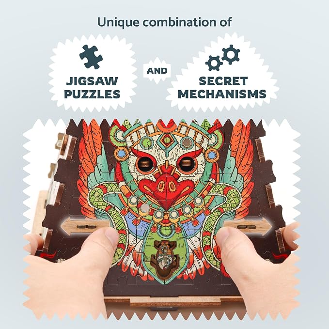 iDventure Cluepuzzle Pyramid of The Sun | Puzzle Box - Image 3