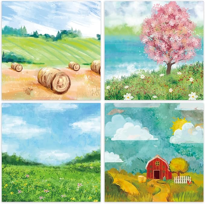 48 Sheets 24 Designs Scrapbook Paper Pad, Scrapbooking DIY Decorative - Image 5