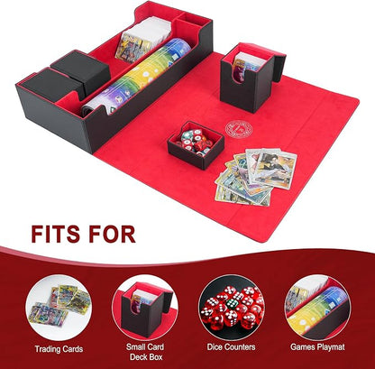 6 in1 Card Deck Box Set, X-Large Premium Trading Card Storage Case - Image 4